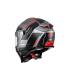 Casco Premier Typhoon BA 17 BM grigio rosso opaco