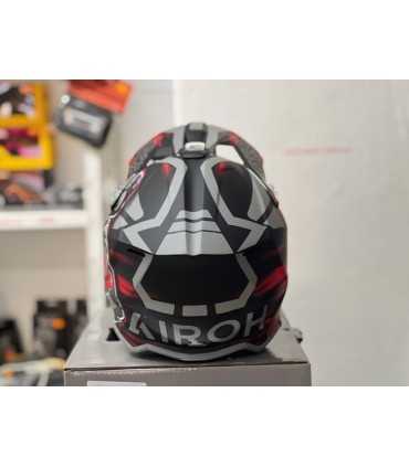 Airoh Wraaap Cyber red matt helmet