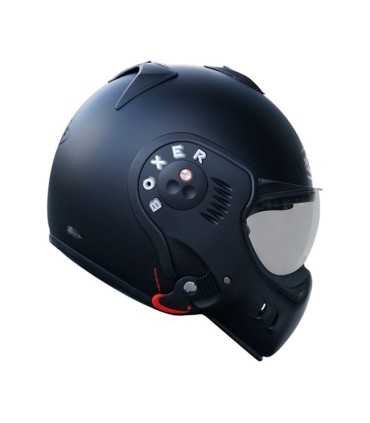 Casco Roof Boxer V8 S nero opaco