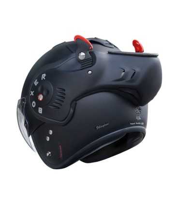 Casque Roof Boxer V8 S noir matt