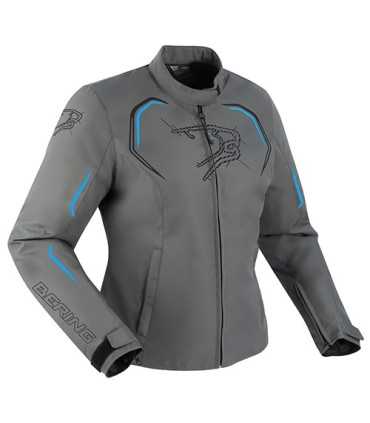 Bering Dundy motorcycle lady jacket gray