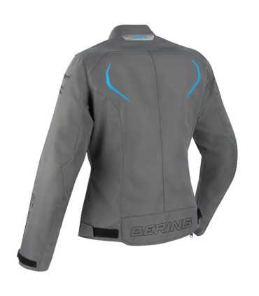 Veste moto femme Bering Dundy gris