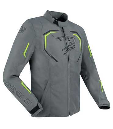 Motorrad jacke Bering Dundy grau