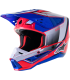 Alpinestars SM5 Sail blue pink cross helmet