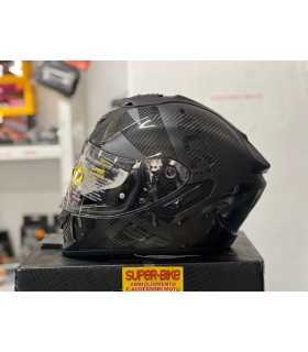 Casco integrale Exo-1400 Evo Carbon Air- Kydra Nero Opaco/Rosa