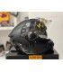 Casco integrale Scorpion Exo 1400 Carbon air Evo Cerebro nero