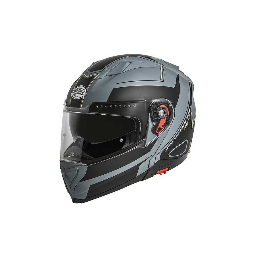 Casco Moto Modulare Premier DELTA RG Y GREY BM