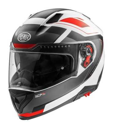 Premier Delta Evo AS 2 white flip up helmet