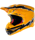 Casco cross Alpinestars Supertech M10 Ampress giallo