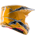 Casco cross Alpinestars Supertech M10 Ampress giallo