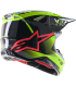 Cross Helm Alpinestars Supertech M10 Unit gelb