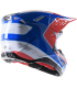 Casco cross Alpinestars Supertech M10 Aeon rosso blu