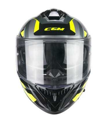 Cgm 360X Kad Sport black yellow helmet