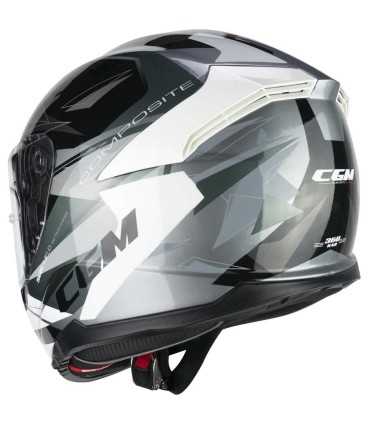 Cgm 360X Kad Sport black white helmet