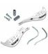 Ufo Handguard universale Jumpy Supermotard blanc