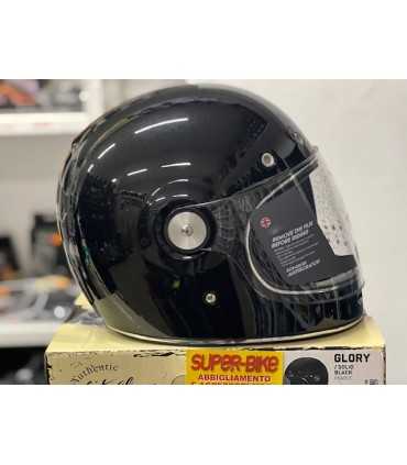 Casco vintage Stormer Glory nero