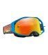 Oakley Airbrake MX Goggle Blue Crackle Fire Iridium Lens