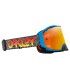 Oakley Airbrake MX Goggle Blue Crackle Fire Iridium Lens