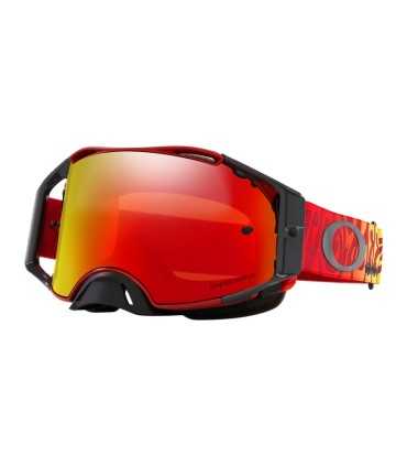 Oakley Airbrake MX Goggle TLD Trippy Red écran Prizm MX Torch