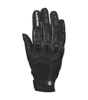 Gants moto Scott Assault noir blanc