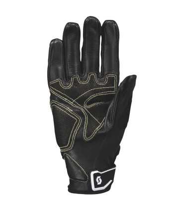 Gants moto Scott Assault noir blanc