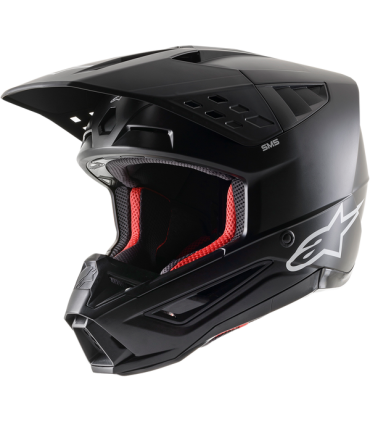 Alpinestars SM5 black matt cross helmet