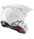 Casco motocross Alpinestars SM5 bianco