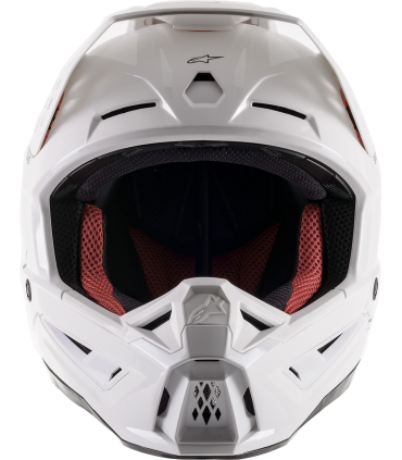 Casco motocross Alpinestars SM5 bianco