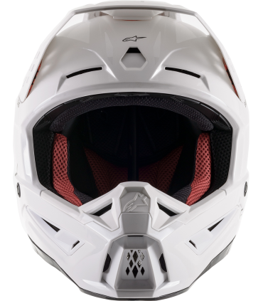 Casque motocross Alpinestars SM5 blanc