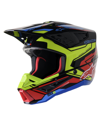 Casque motocross Alpinestars SM5 Action noir