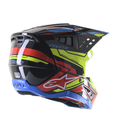 Casco motocross Alpinestars SM5 Action nero