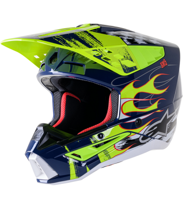 Alpinestars SM5 Rash navy cross helmet