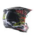 Casque motocross Alpinestars SM5 Rash rouge