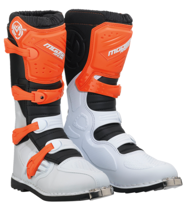 Moose Qualifier orange motocross boots