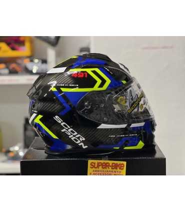 Casco Scorpion Exo 491 Spin nero blu