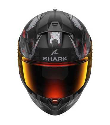 Casco Shark Ridill 2 Molokai rosso opaco