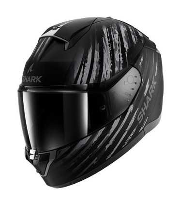 Casco Shark Ridill 2 Assya nero grigio opaco