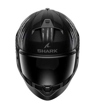 Casco Shark Ridill 2 Assya nero grigio opaco