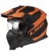 Casco LS2 FF606 Drifter Mud nero arancio