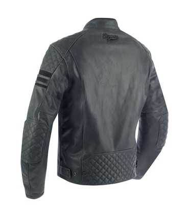 Lederjacke Segura Track grau