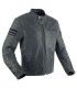 Segura Track leather jacket grey