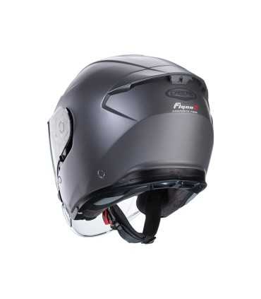 CASCO CABERG FLYON 2 grigio opaco