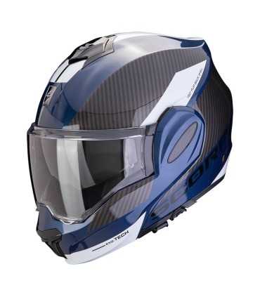 Casco Scorpion Exo Tech Evo Team blu