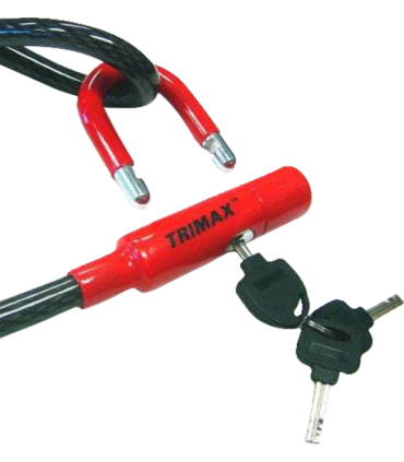 TRIMAX Trimaflex™ LOCK-CABLE & U-LOCK 72"