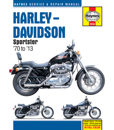 Haynes manuale riparazione Harley-Davidson Sportster