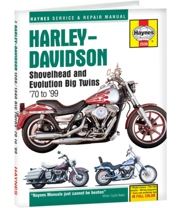 Haynes manuale riparazione Harley-Davidson Big Twins