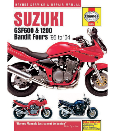 Haynes repair manual Suzuki Bandit