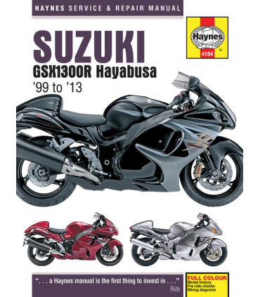 Haynes repair manual Suzuki Hayabusa