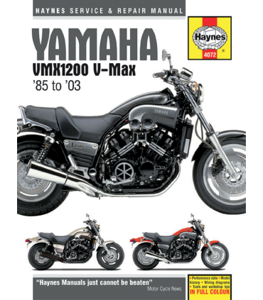 Haynes repair manual Yamaha V-Max