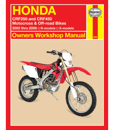 Haynes manuale riparazione Honda CRF